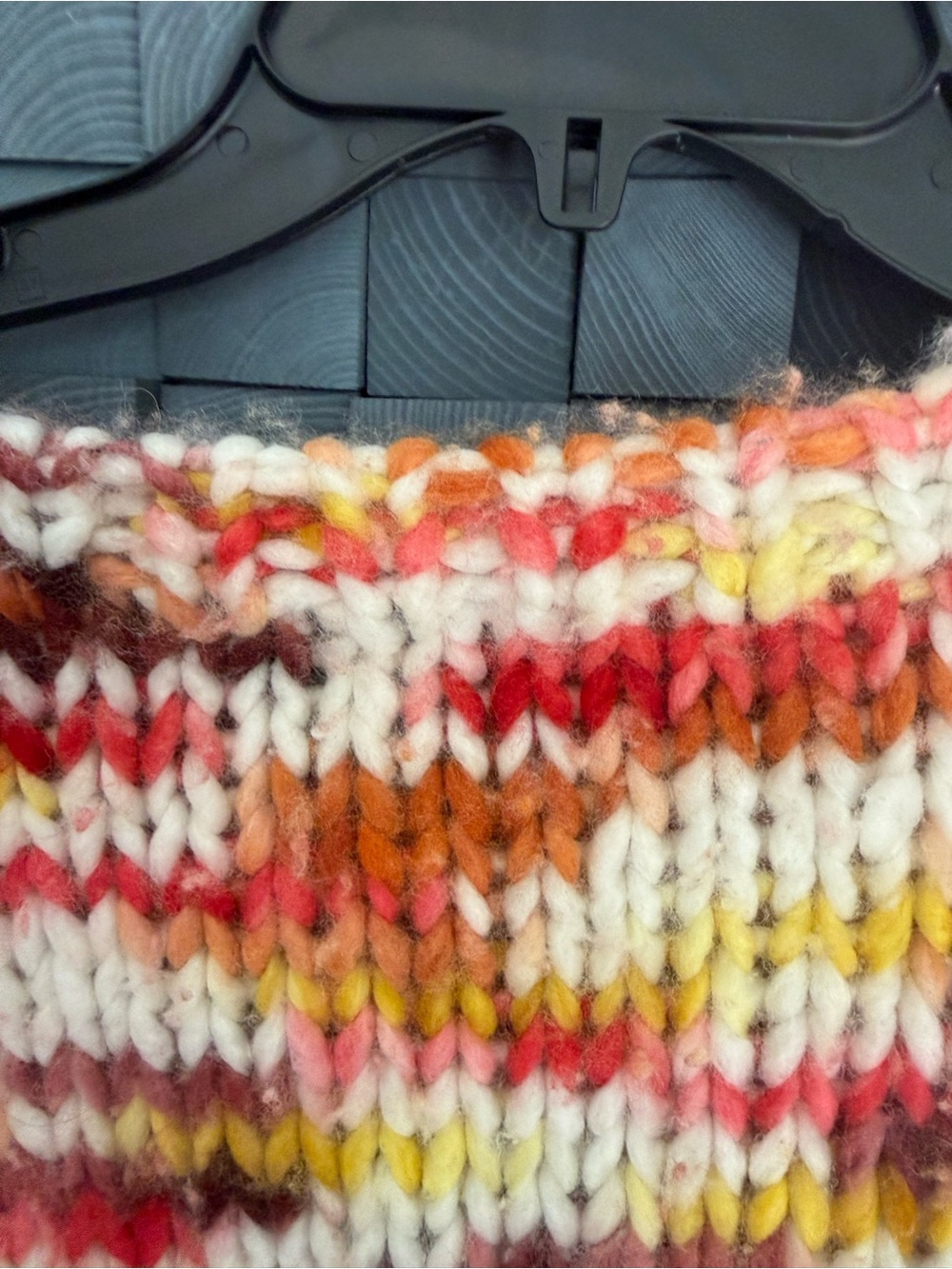 Gabriela Hearst Cashmere Multicolor Knit Sweater in Cream, Red, Yellow, Brown - Picture 5 of 14